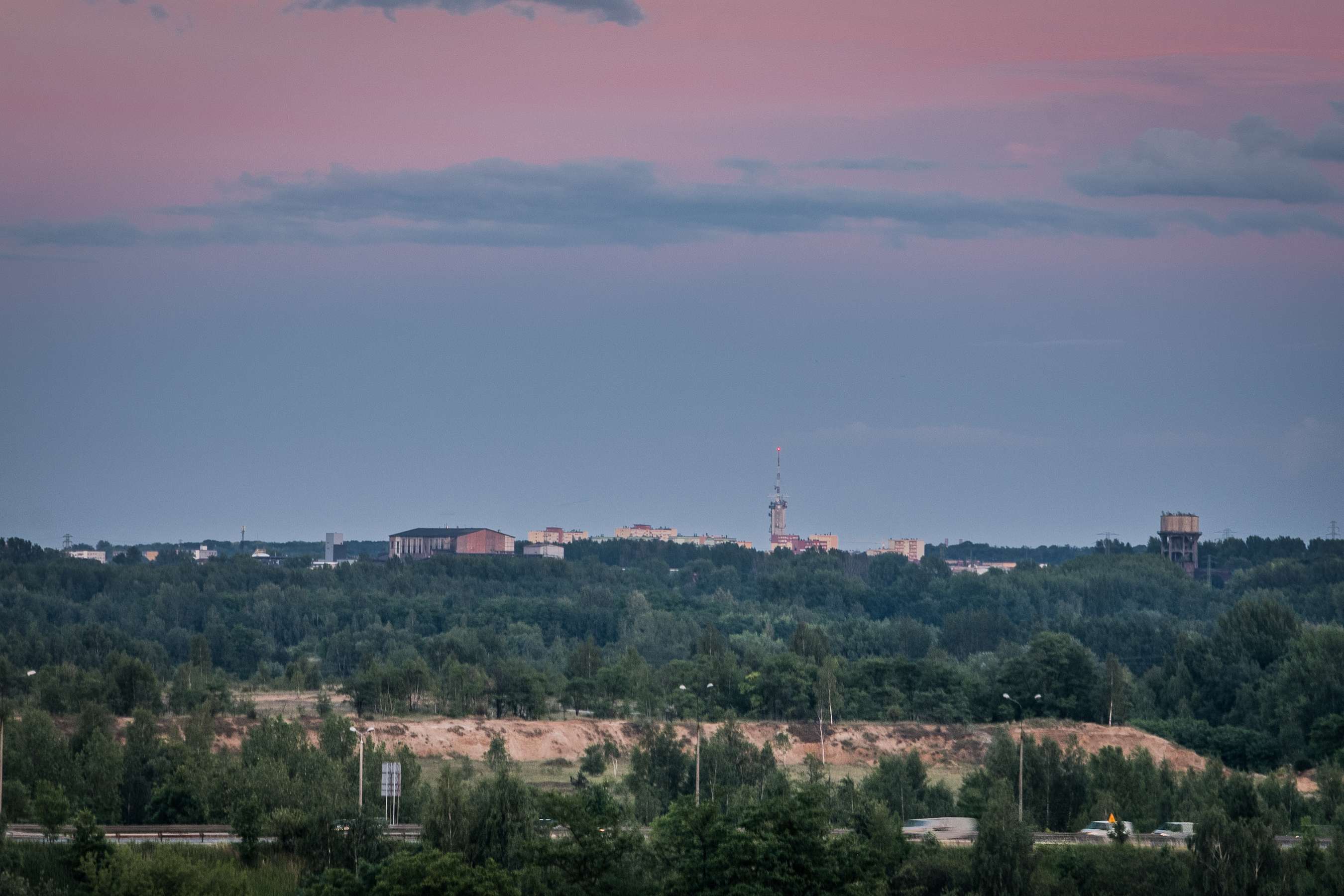 Bytków widziany z Bytomia