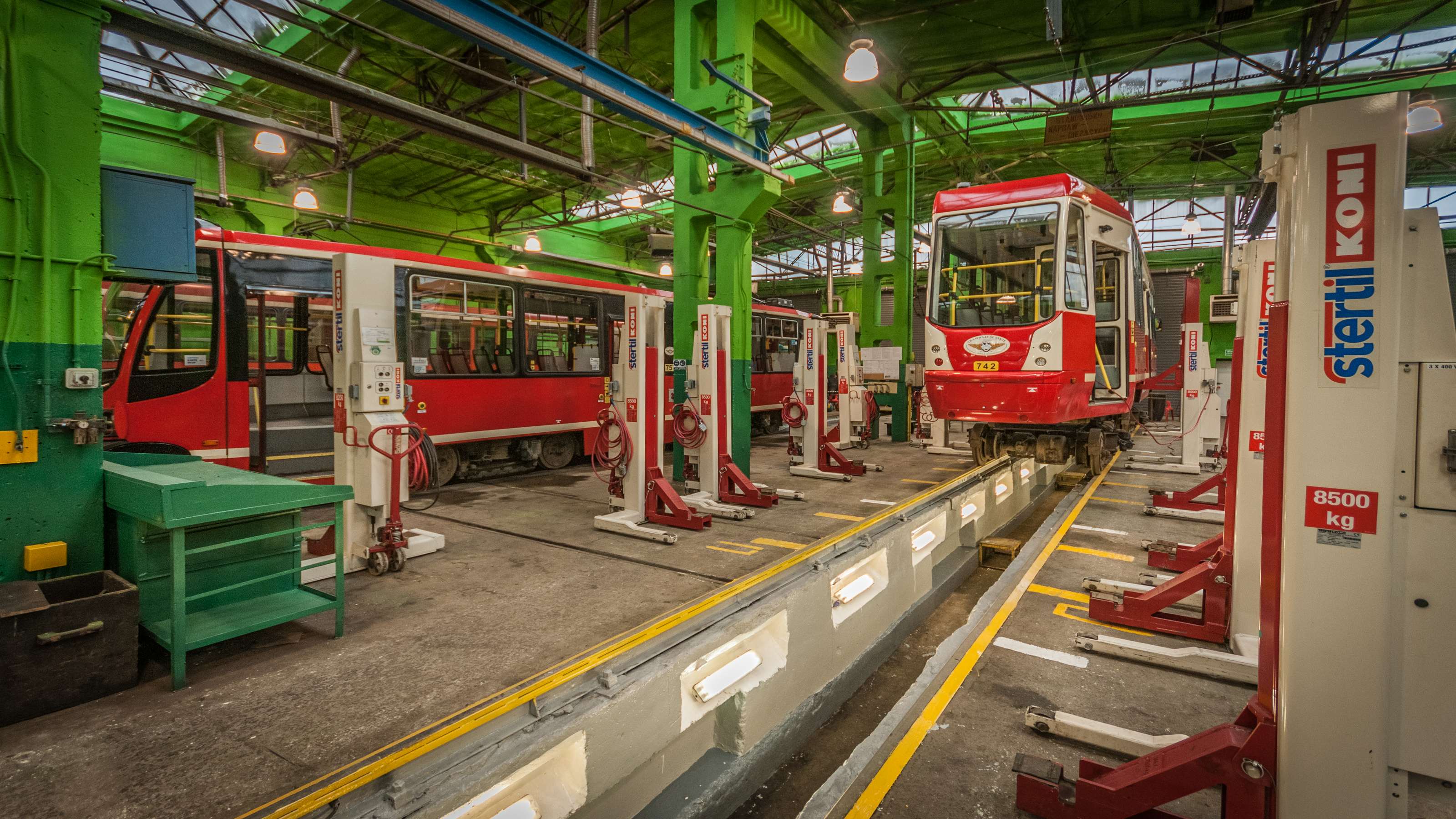 Zajezdnia tramwajowa Gliwice.