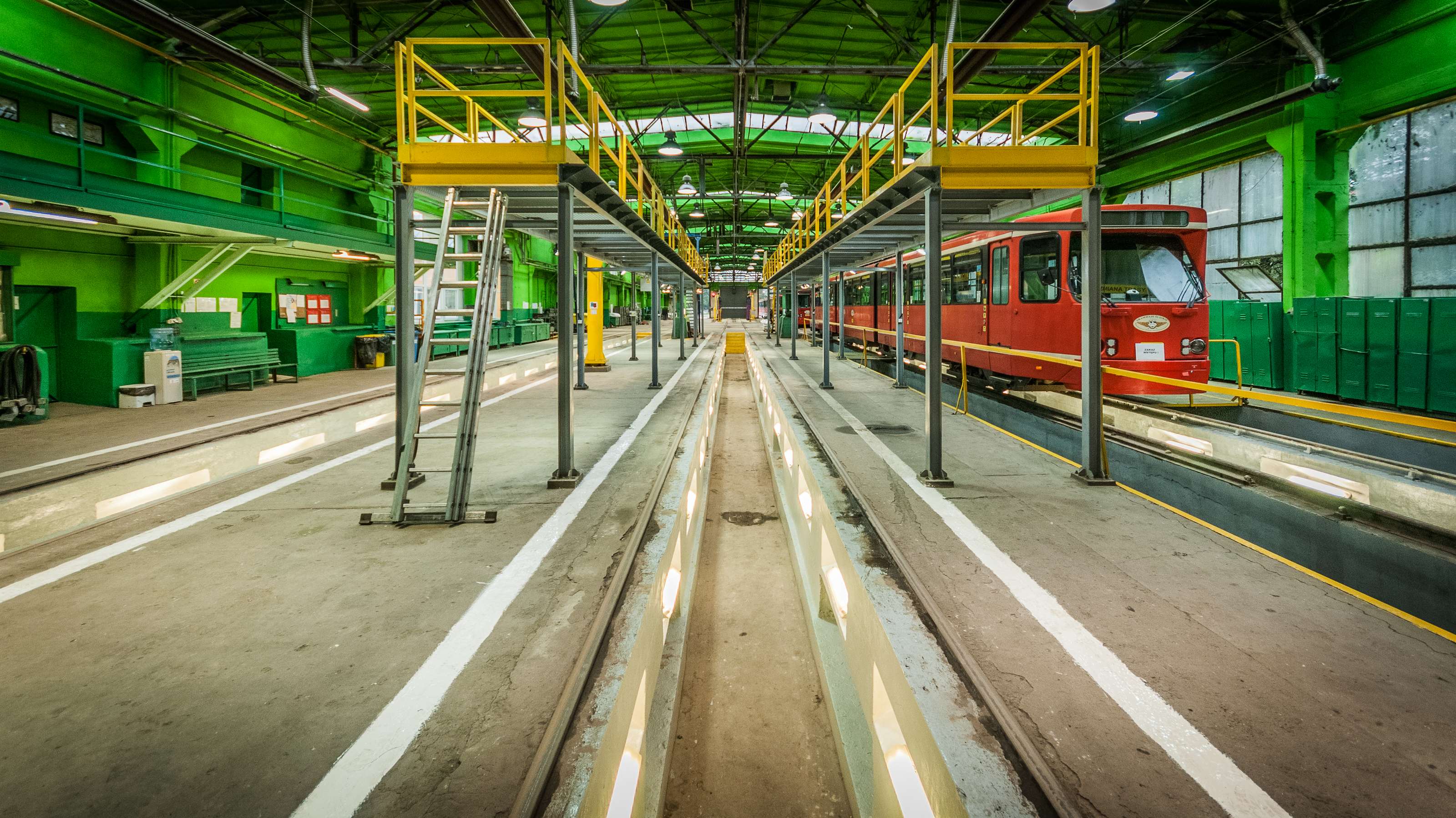 Zajezdnia tramwajowa Gliwice.