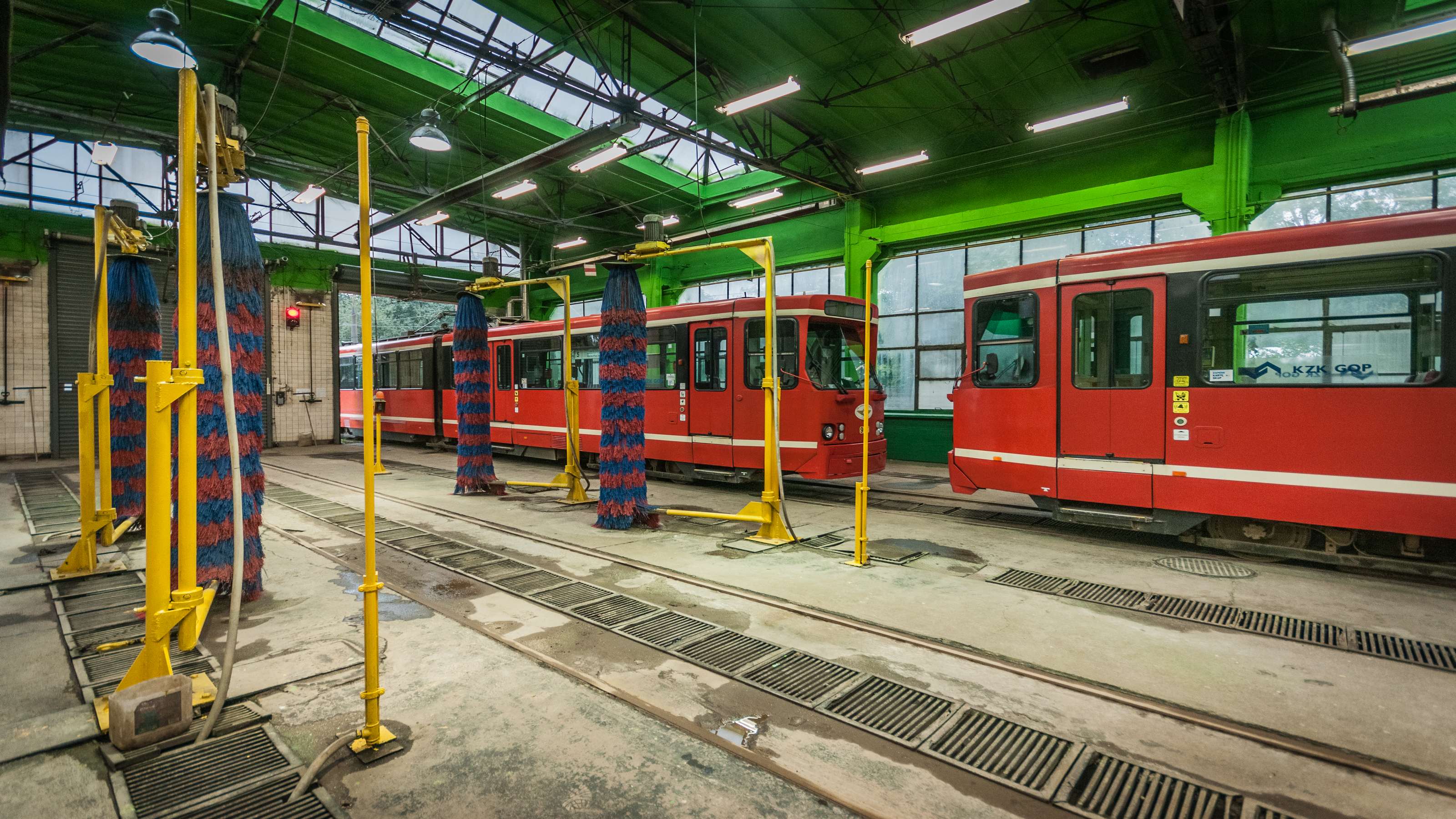 Zajezdnia tramwajowa Gliwice.